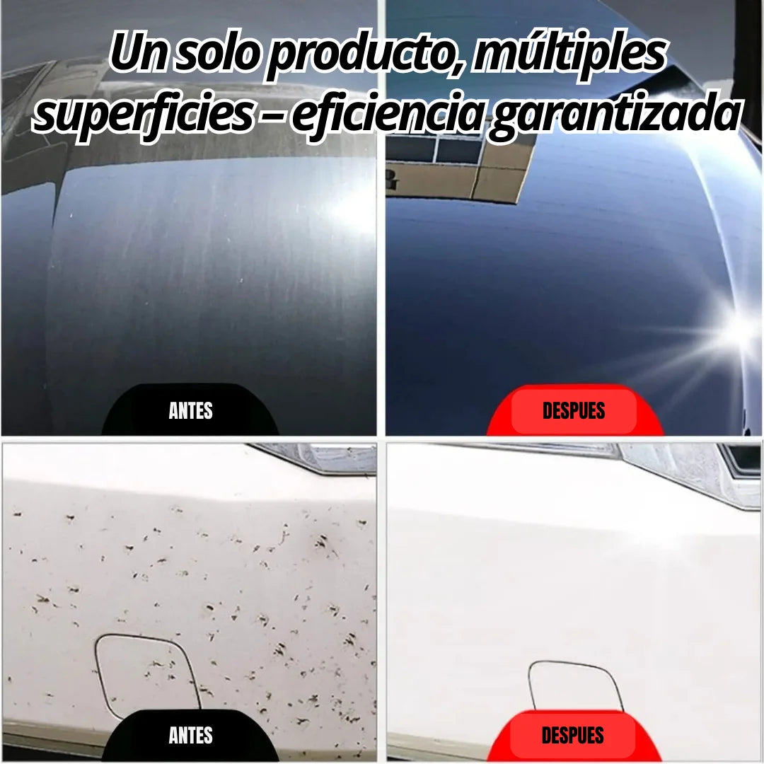 Cera en Spray Brilla Max - ¡Protección y Brillo Prolongado para tu Auto! Aplicación Fácil y Acabado Impecable (100ml)