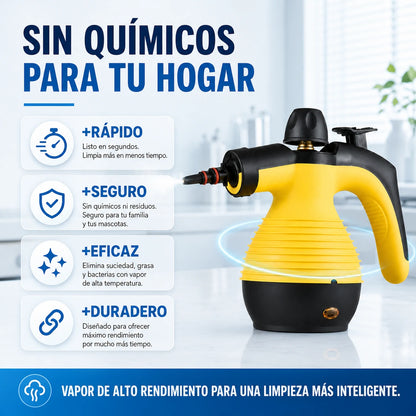 Mini Vaporizador CleanEase – Limpia Tapizados, Ropa y Azulejos sin Químicos
