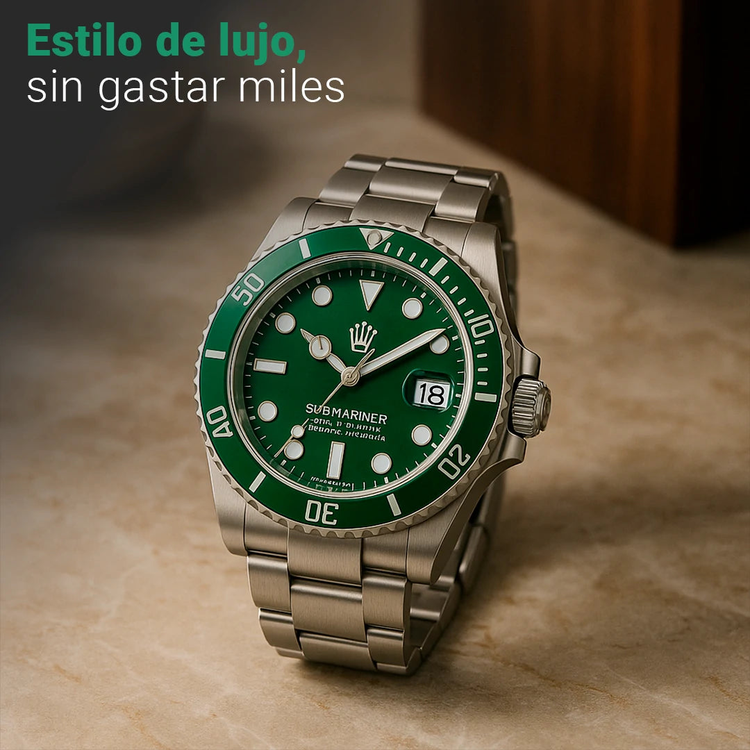 Corvalier – Reloj de Lujo con Acabado Premium, Correa Inoxidable