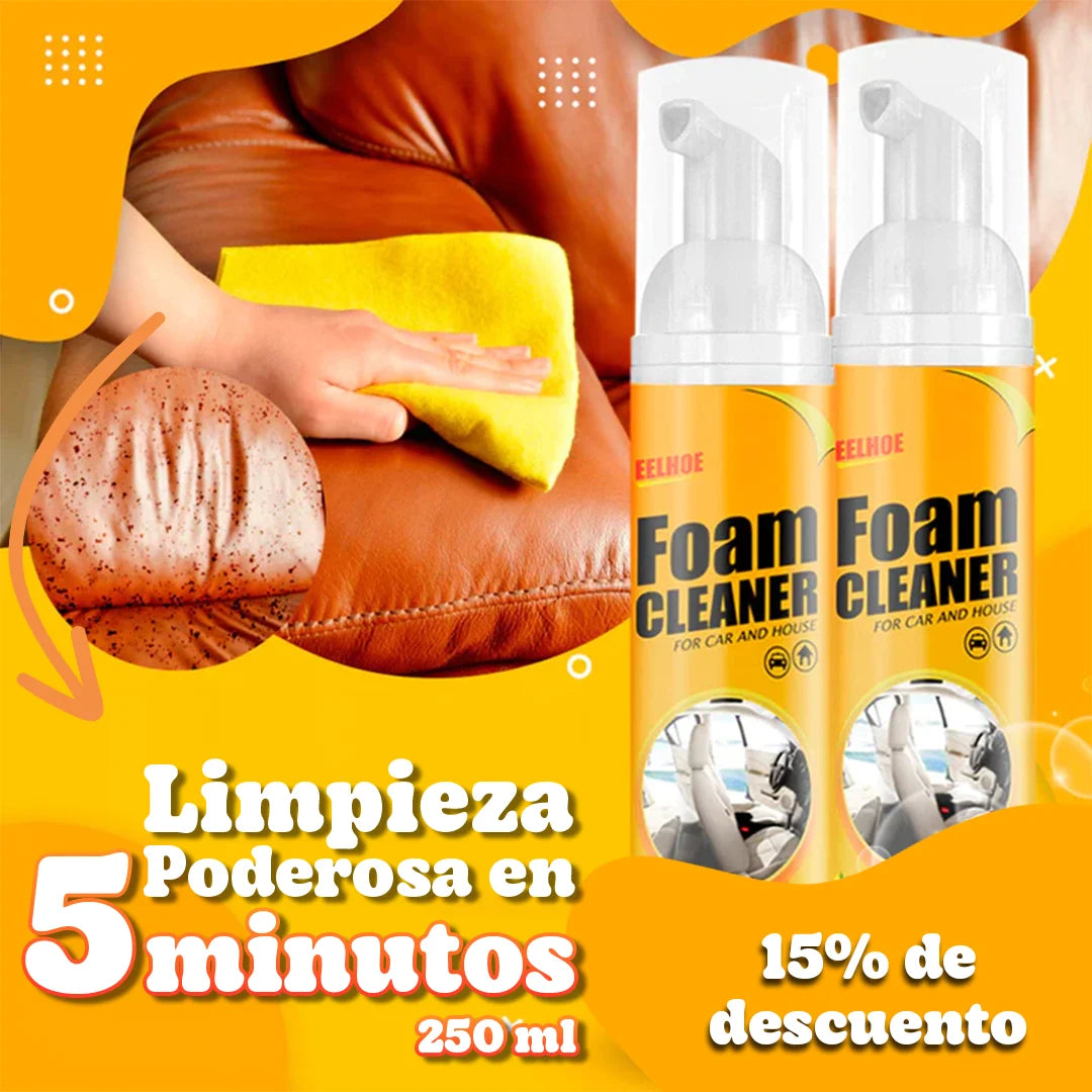 Espuma Limpiadora Multiusos Brillo Fácil [Acción en 5 minutos]