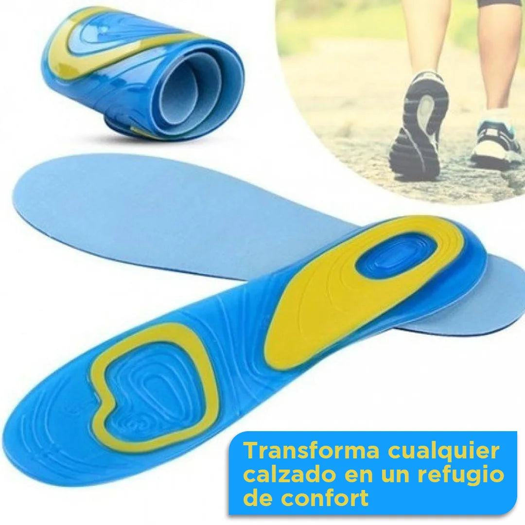 Palmillas Gel Flex con Tecnología Gel Active – ¡Alivio Inmediato para Dolores en los Pies y Confort Todo el Día [Unisex]