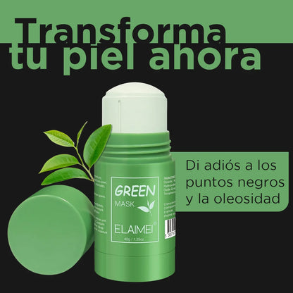 Green Skin Mascarilla Facial en Barra – Control de Grasa y Puntos Negros