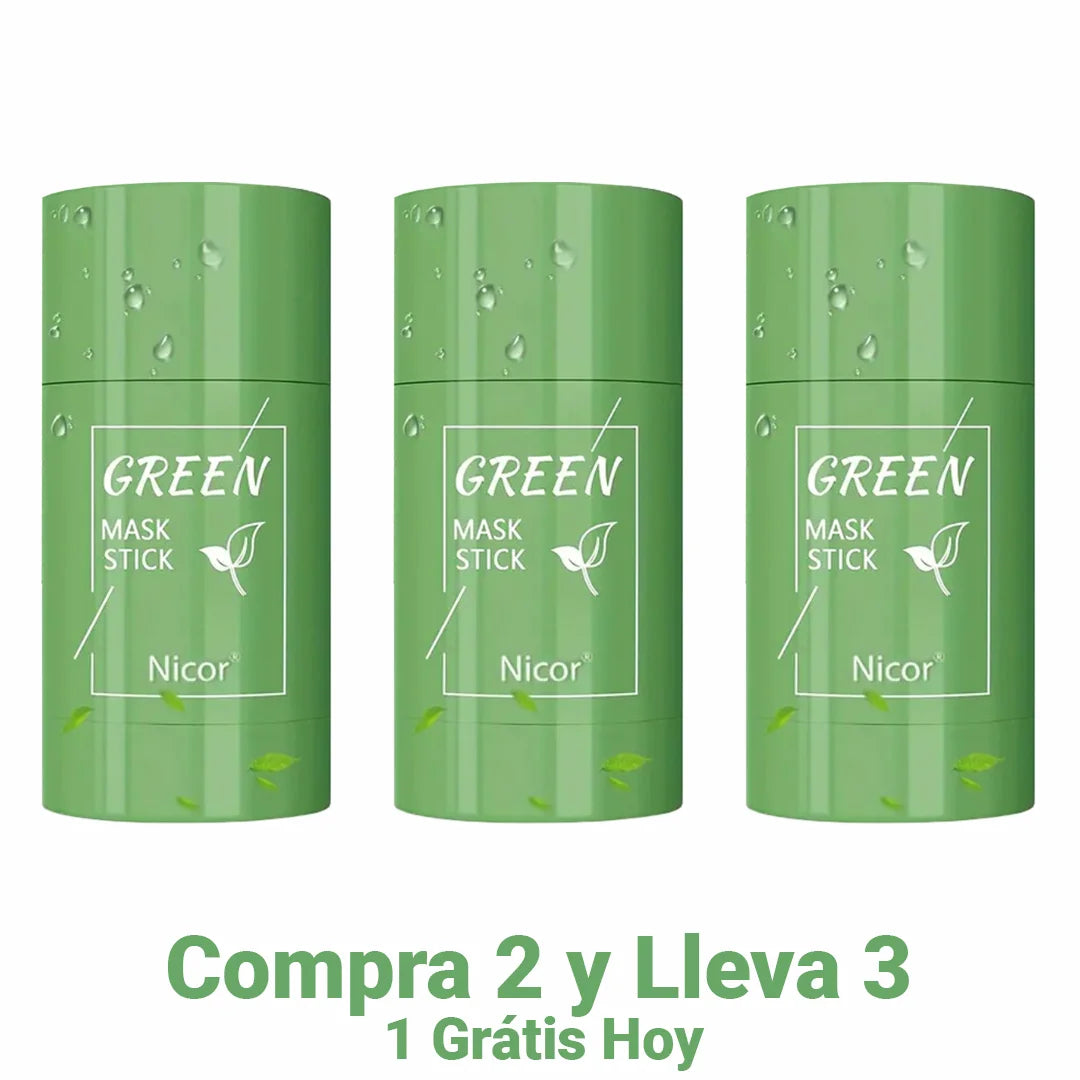 Máscara Green Skin con Té Verde – Limpieza Profunda y Practicidad