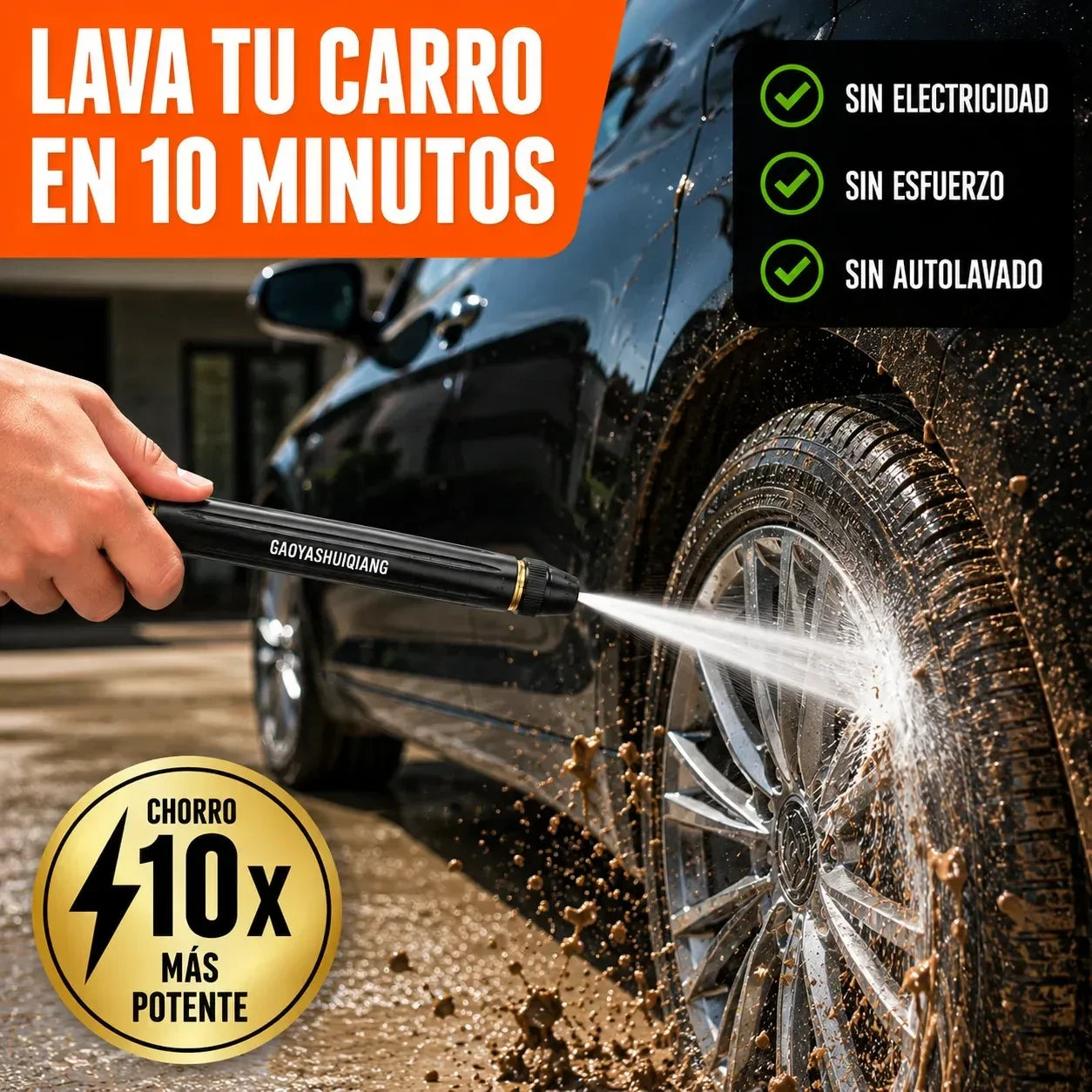 HydroBlast - Pistola de Alta Presión