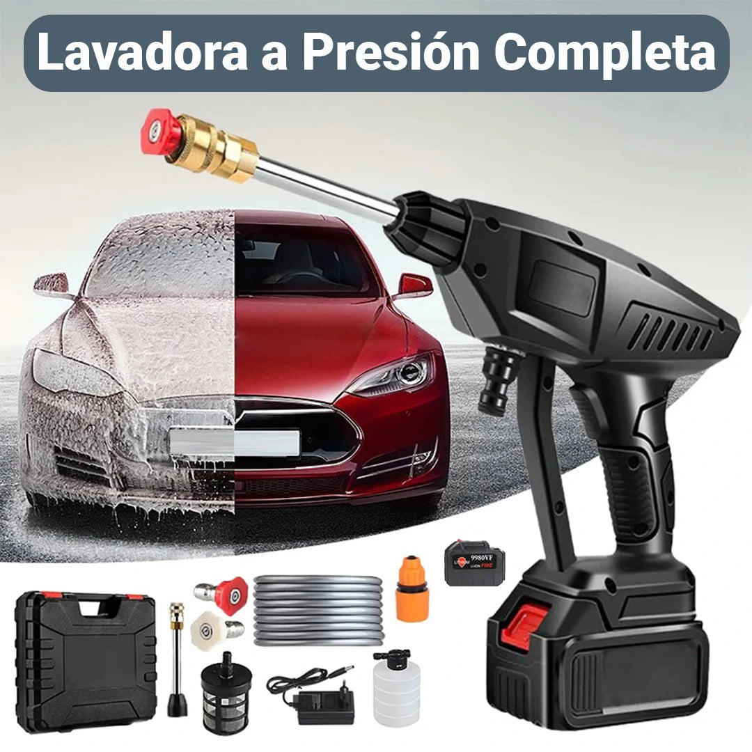 Lavadora a Presión Portátil Combo Completo [+ Maleta] - HidroJet