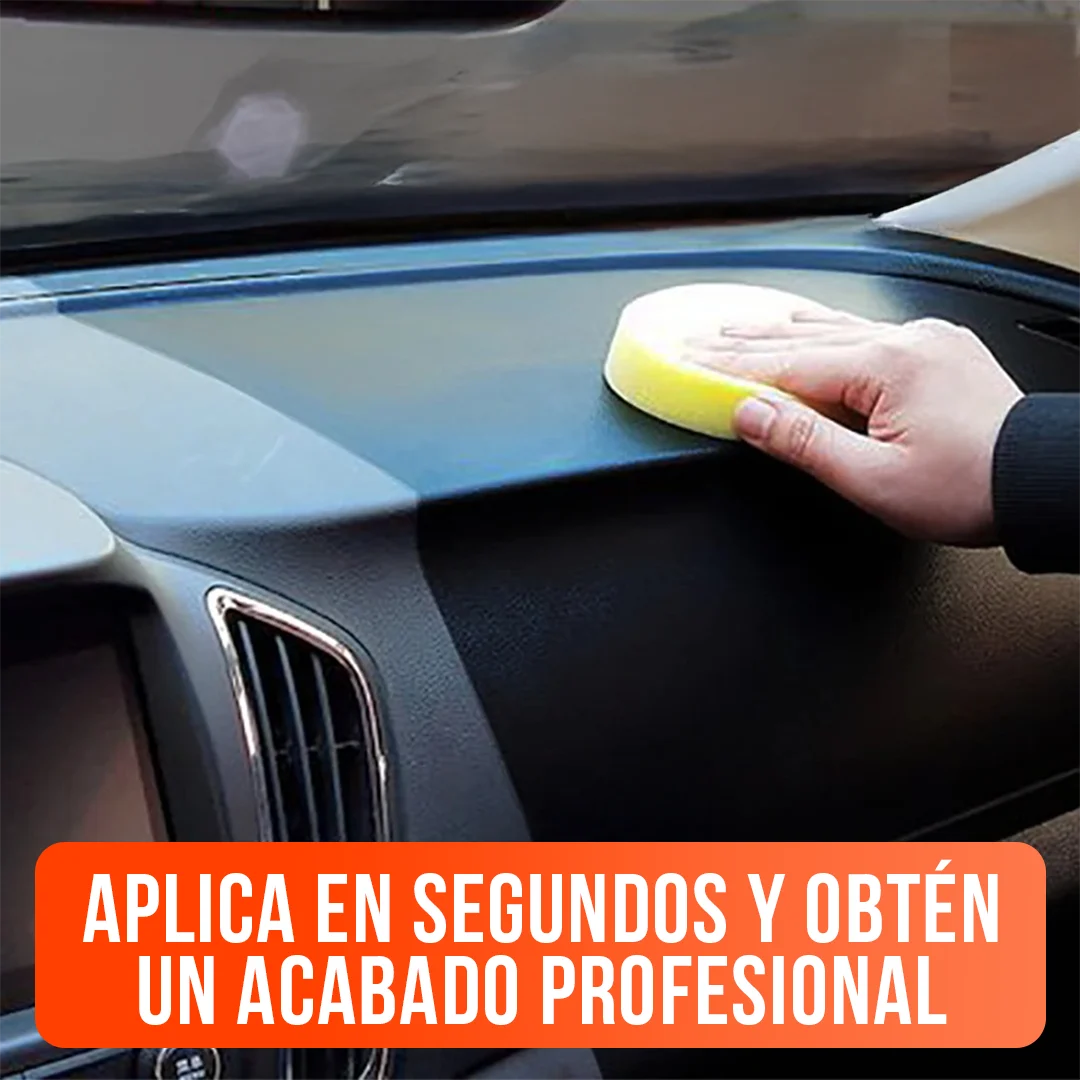 Renovador de Plásticos y Neumáticos 120ml - LustraPro | Brillo Instantáneo, Protección UV y Aplicación Rápida