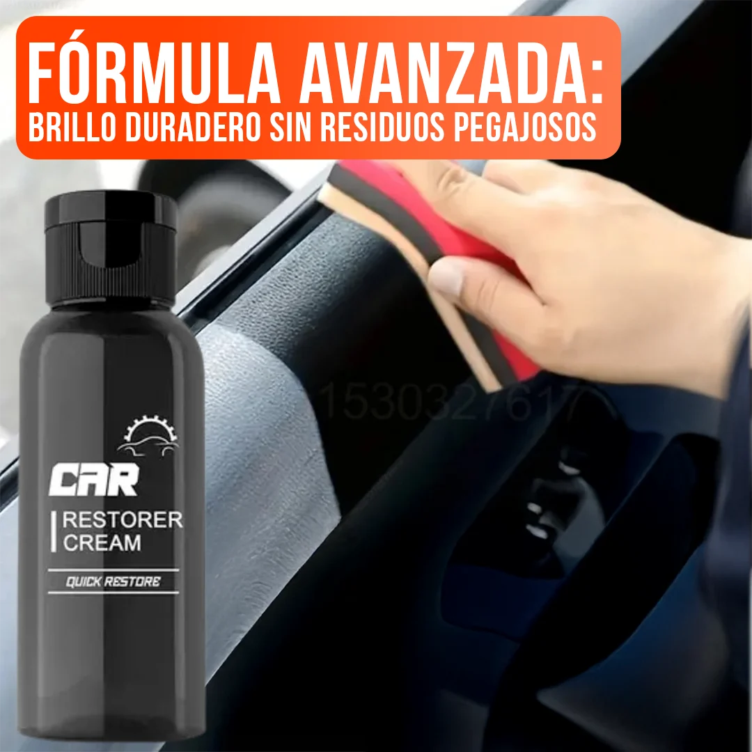 Renovador de Plásticos y Neumáticos 120ml - LustraPro | Brillo Instantáneo, Protección UV y Aplicación Rápida