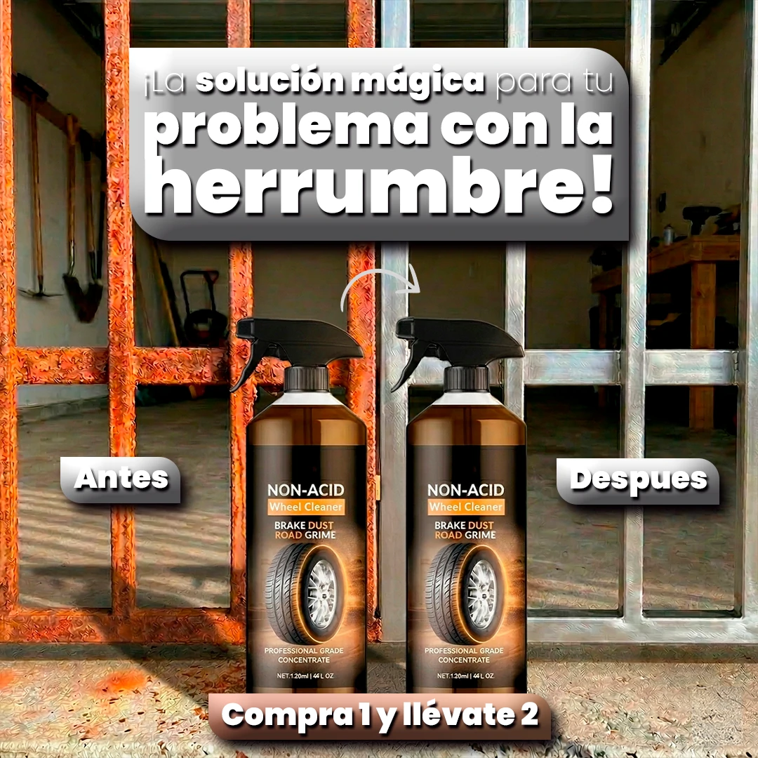 MetalRevive Spray 120ml Removedor de Óxido Rápido - Compra 1 y Llévate 2