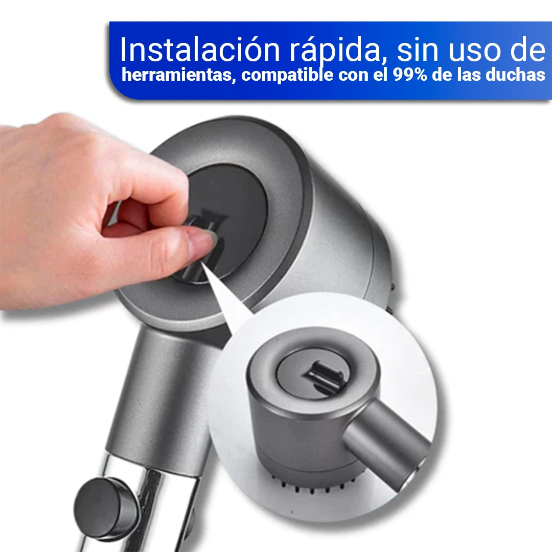 HidraSpa – Ducha relajante con 10 modos de chorro