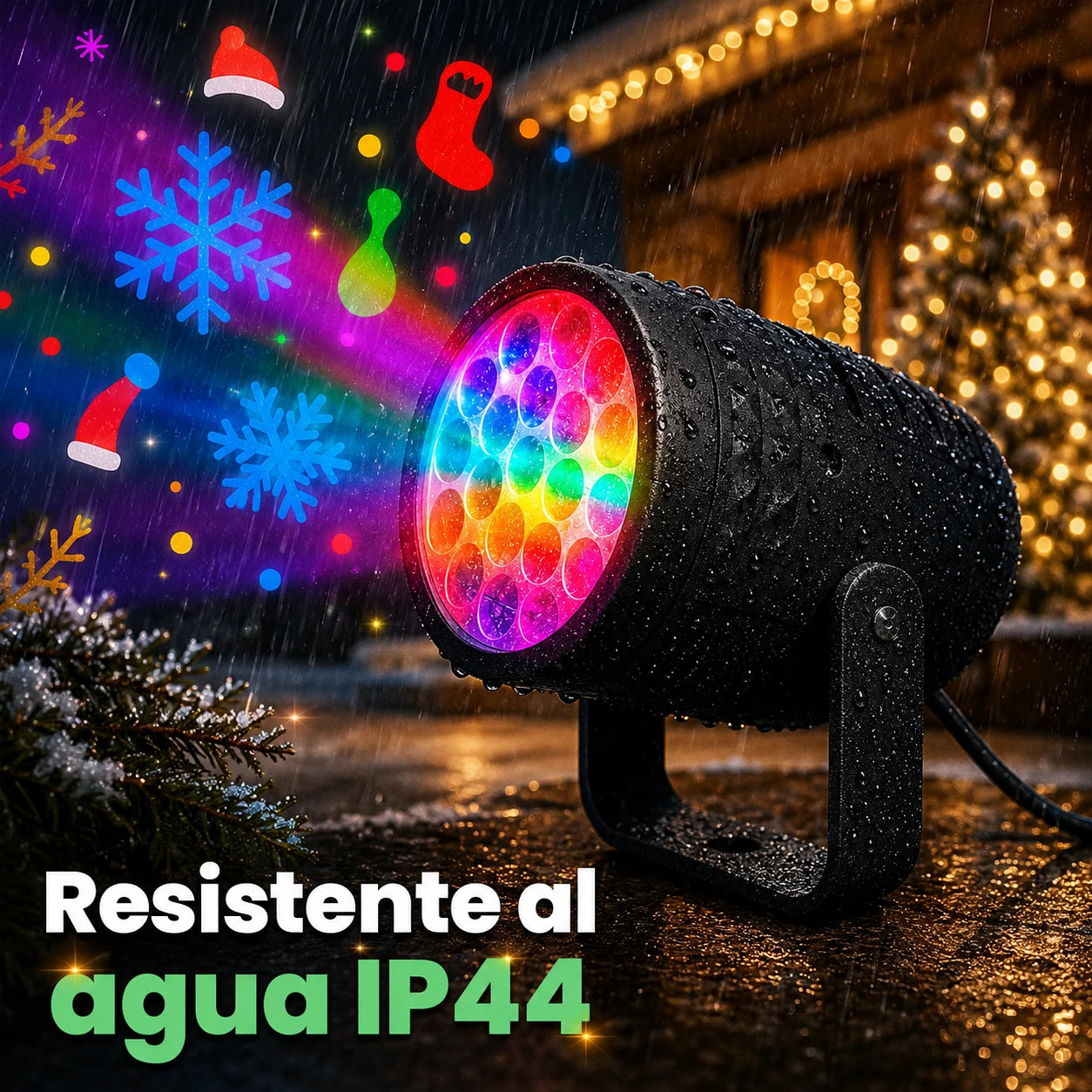 Proyector de Figuras Navideñas - FestiBeam
