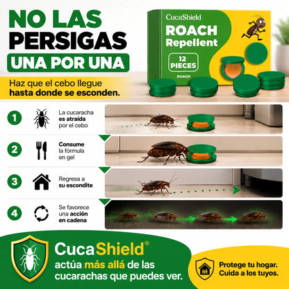 CucaShield | Combate las Cucarachas Desde el Origen