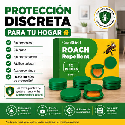 CucaShield | Combate las Cucarachas Desde el Origen