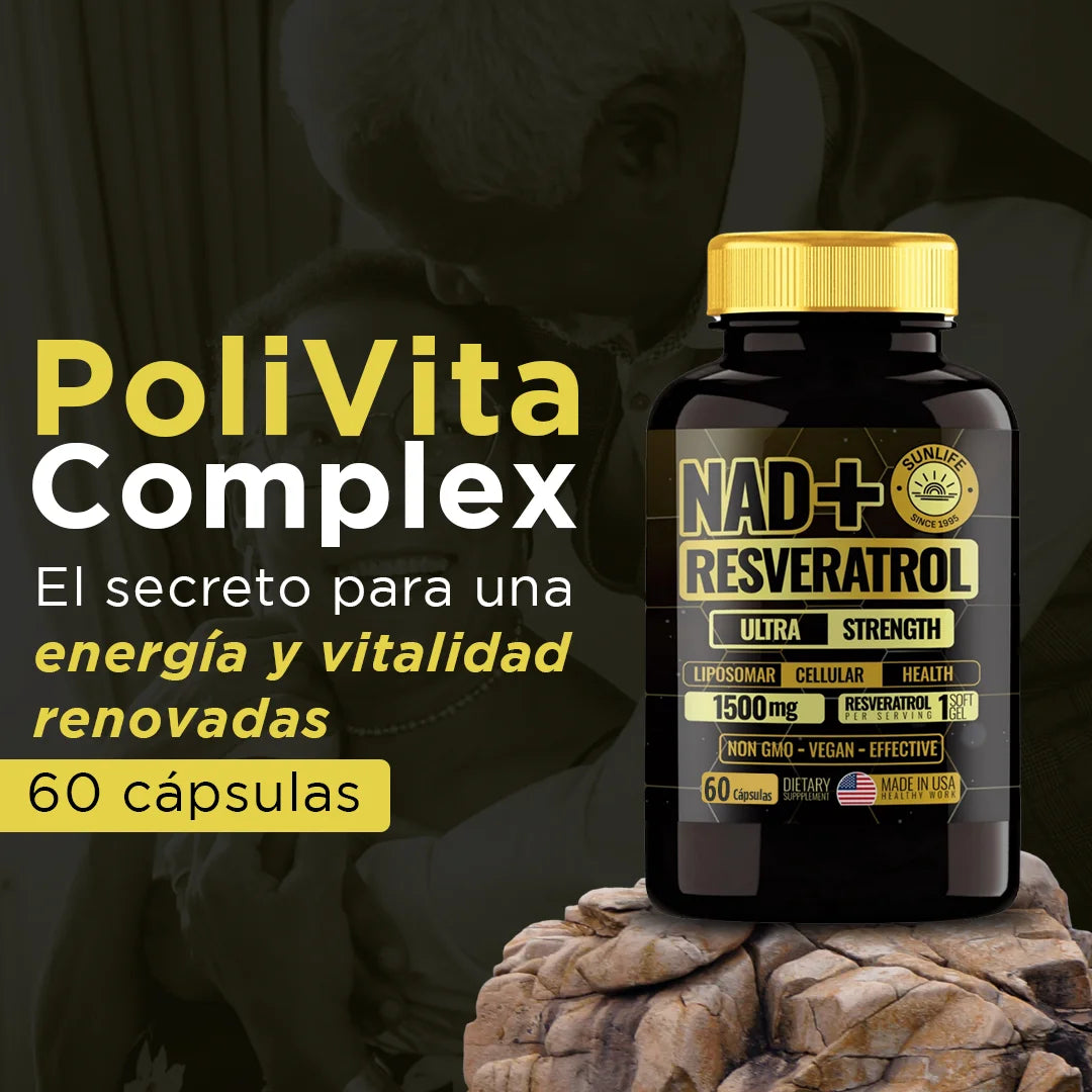 PoliVita Complex 60 Cápsulas - Soporte para Energía y Claridad Mental | Promoción Imperdible