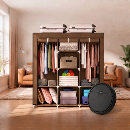 SmartCloset Armario Plegable Multiuso + RoboSpark Robot Aspirador de Regalo