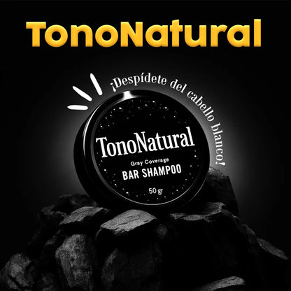 Jabón TonoNatural – Elimina el Cabello Blanco y Restaura el Color Natural