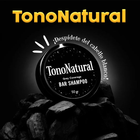 Jabón TonoNatural – Elimina el Cabello Blanco y Restaura el Color Natural
