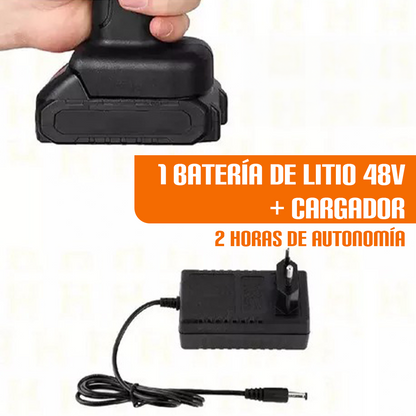 Mini motosierra eléctrica podadora 48W - MiniCortaMax [Incluye batería]