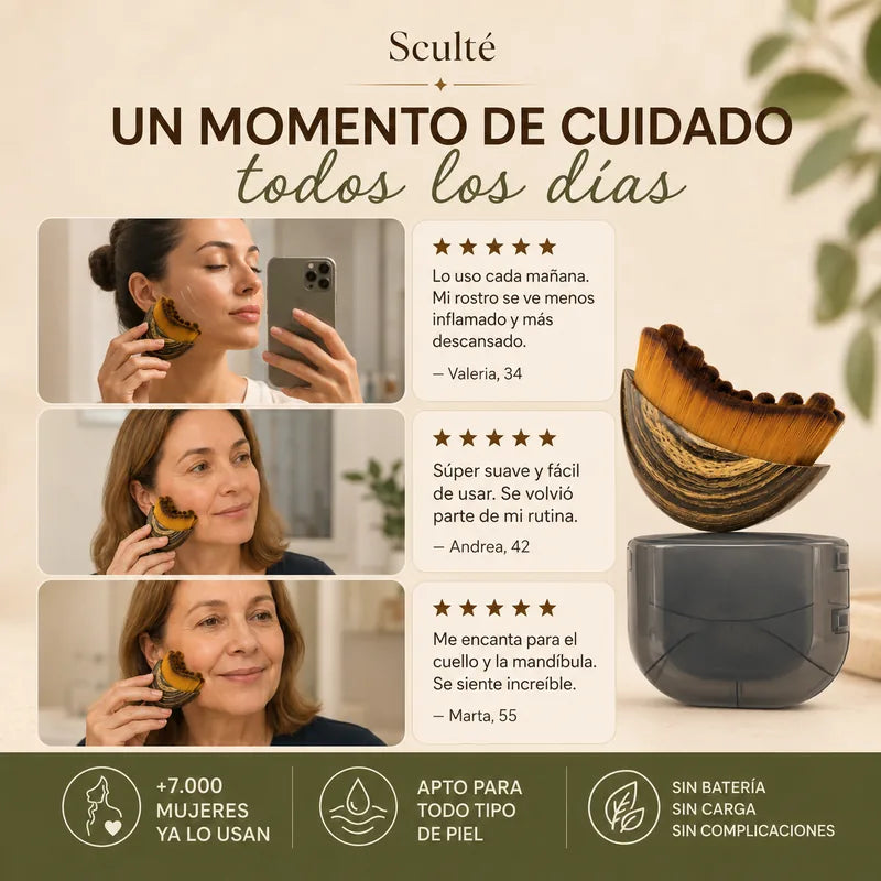 Sculté™ Cepillo de Drenaje Linfático | Paga 1 y Llévate 2
