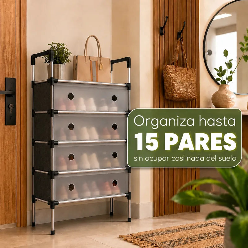 SmartOrganizer: Organizador de Zapatos de 5 Niveles Práctico y Resistente