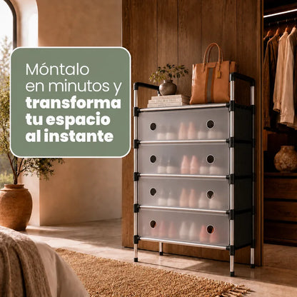 SmartOrganizer: Organizador de Zapatos de 5 Niveles Práctico y Resistente